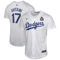 Los Angeles Dodgers Kids Shohei Ohtani Nike 2025 World Series jersey