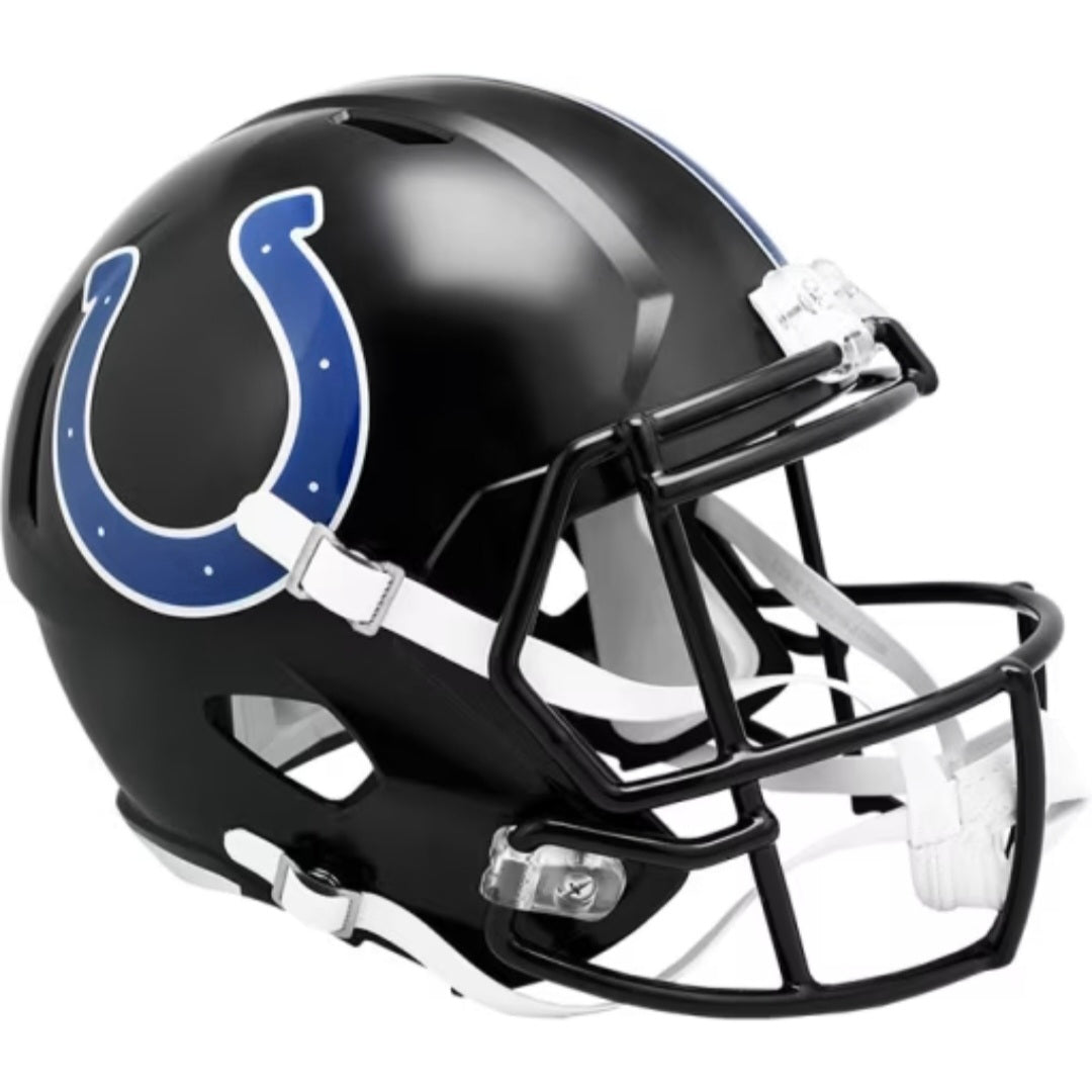 Indianapolis Colts 2023 Alternate Riddell FULL SIZE replica speed helmet