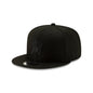 Miami Marlins All Black 9Fifty New Era Snapback