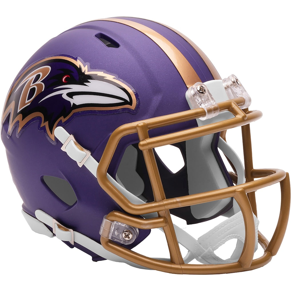 Baltimore Ravens 2026 Purple Rising Alternate Riddell FULL SIZE replica speed helmet