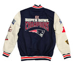 New England Patriots 6x Champions Varsity Jacket