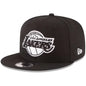 Los Angeles Lakers Black & White New Era 9Fifty Snapback