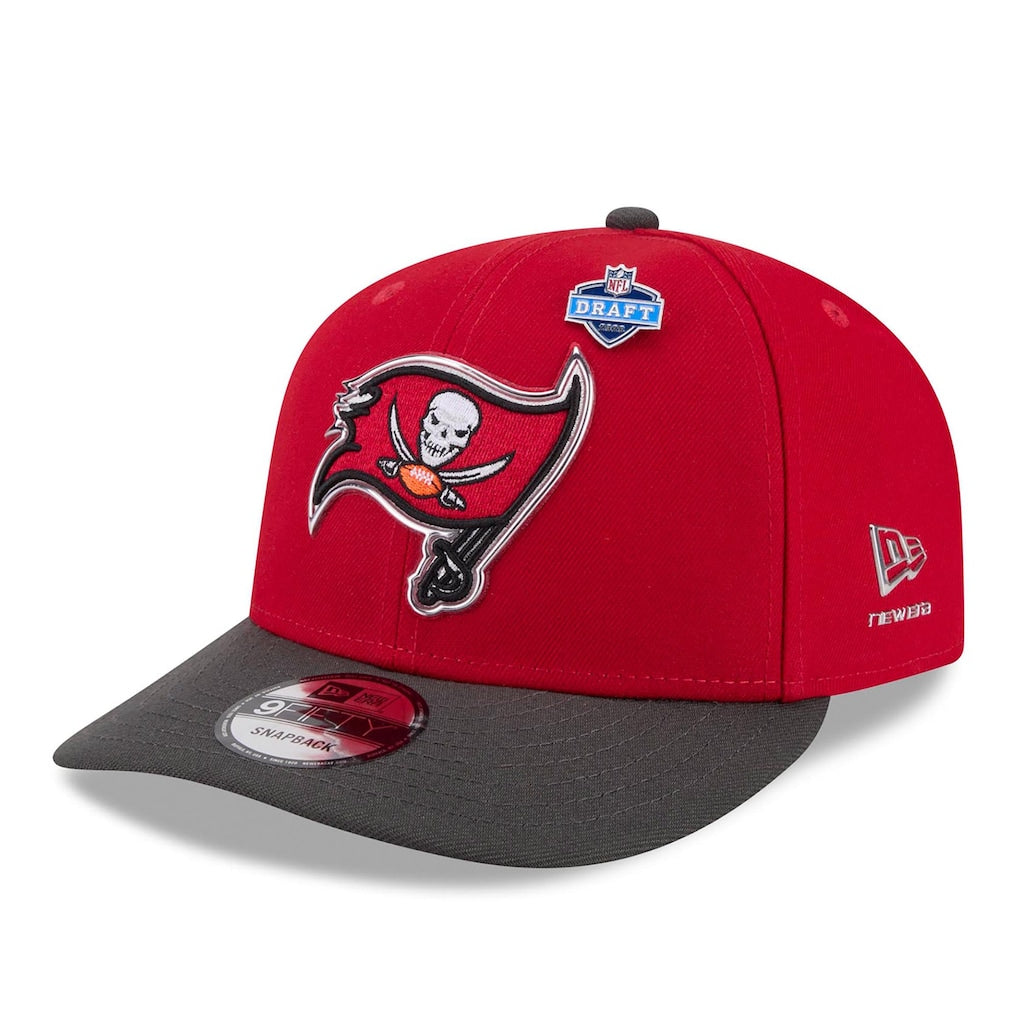 Tampa Bay Buccaneers 2026 NFL Draft New Era 9Fifty Snapback Pre-Curved