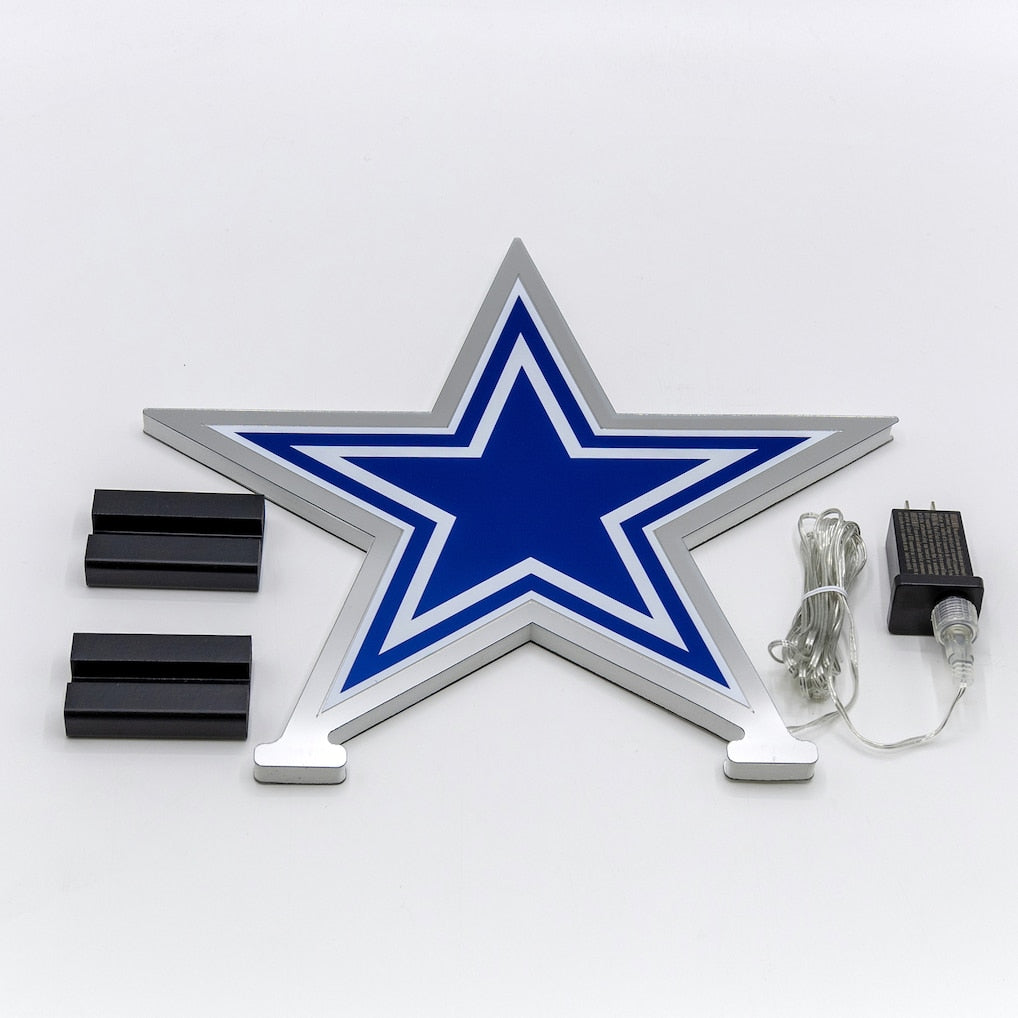 Dallas Cowboys LED Infinity Logo Light