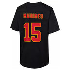 Kansas City Chiefs Kids Nike Alternate Patrick Mahomes- Black