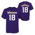 Minnesota Vikings Kids Justin Jefferson Shirt