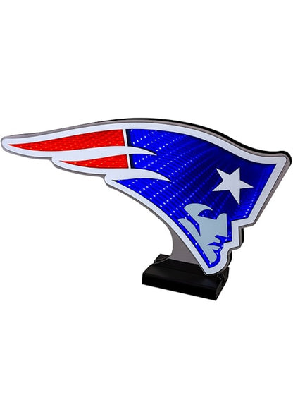 New England Patriots LED Infinity Logo Light