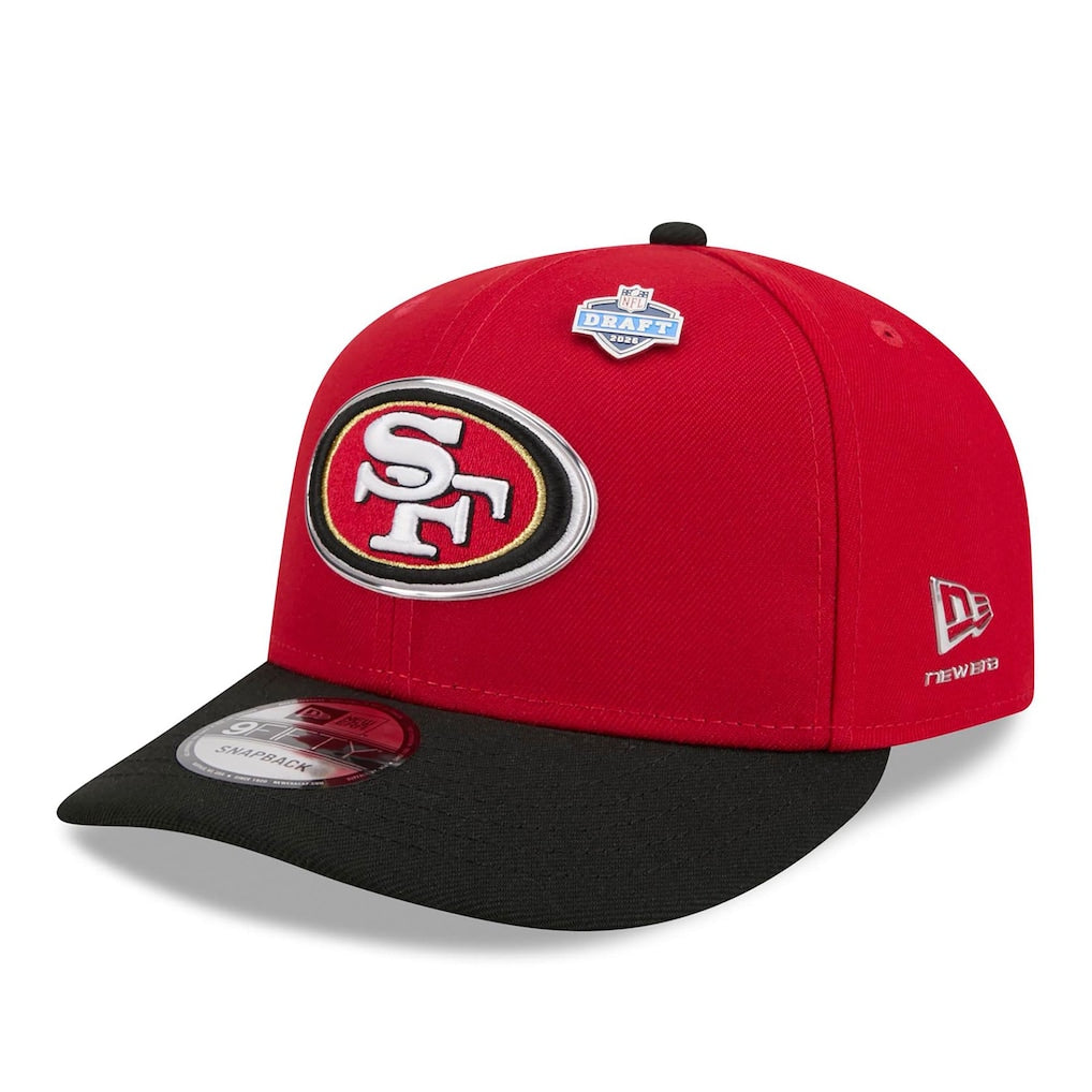 San Francisco 49ers 2026 NFL Draft New Era 9Fifty Snapback Pre-Curved