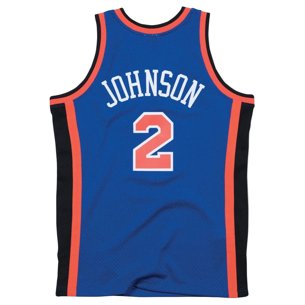 New York Knicks Larry Johnson 1998-99 Mitchell & Ness swingman jersey