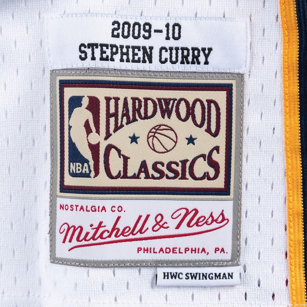 Golden State Warriors Steph Curry Mitchell & Ness Swingman jersey