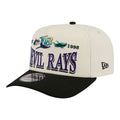 Tampa Bay Rays Tri Hit 9Fifty A Frame New Era Snapback - Cream