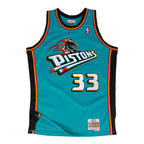Detroit Pistons Grant Hill 1998-99 Mitchell & Ness swingman jersey - Teal