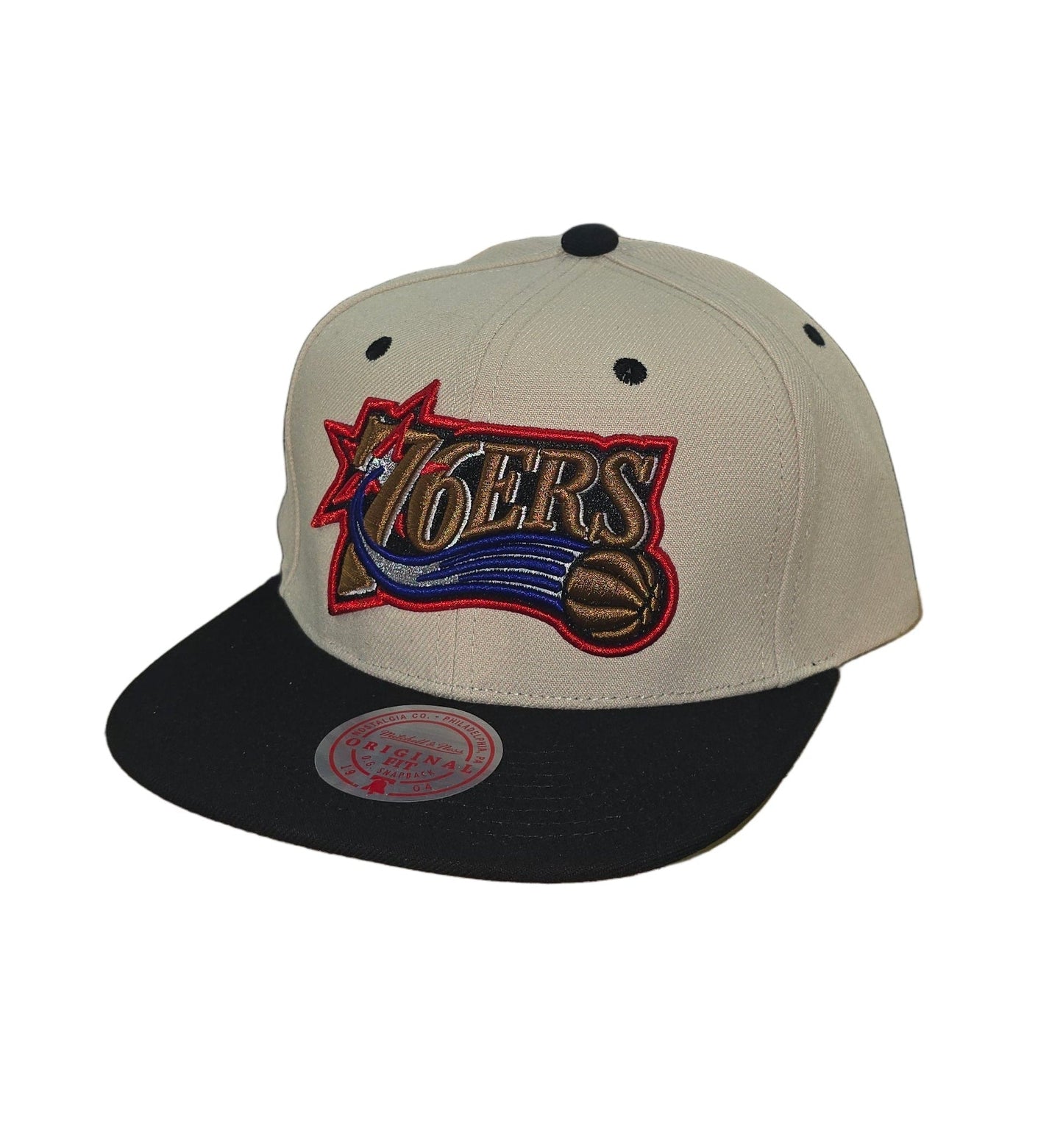 Philadelphia 76ers Mitchell & Ness Original Fit Snapback