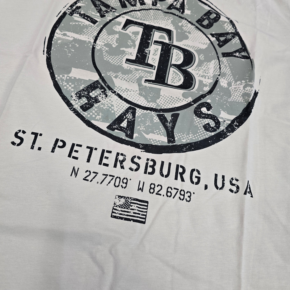 Tampa Bay Rays New Era Armed Forces Day shirt - Tan