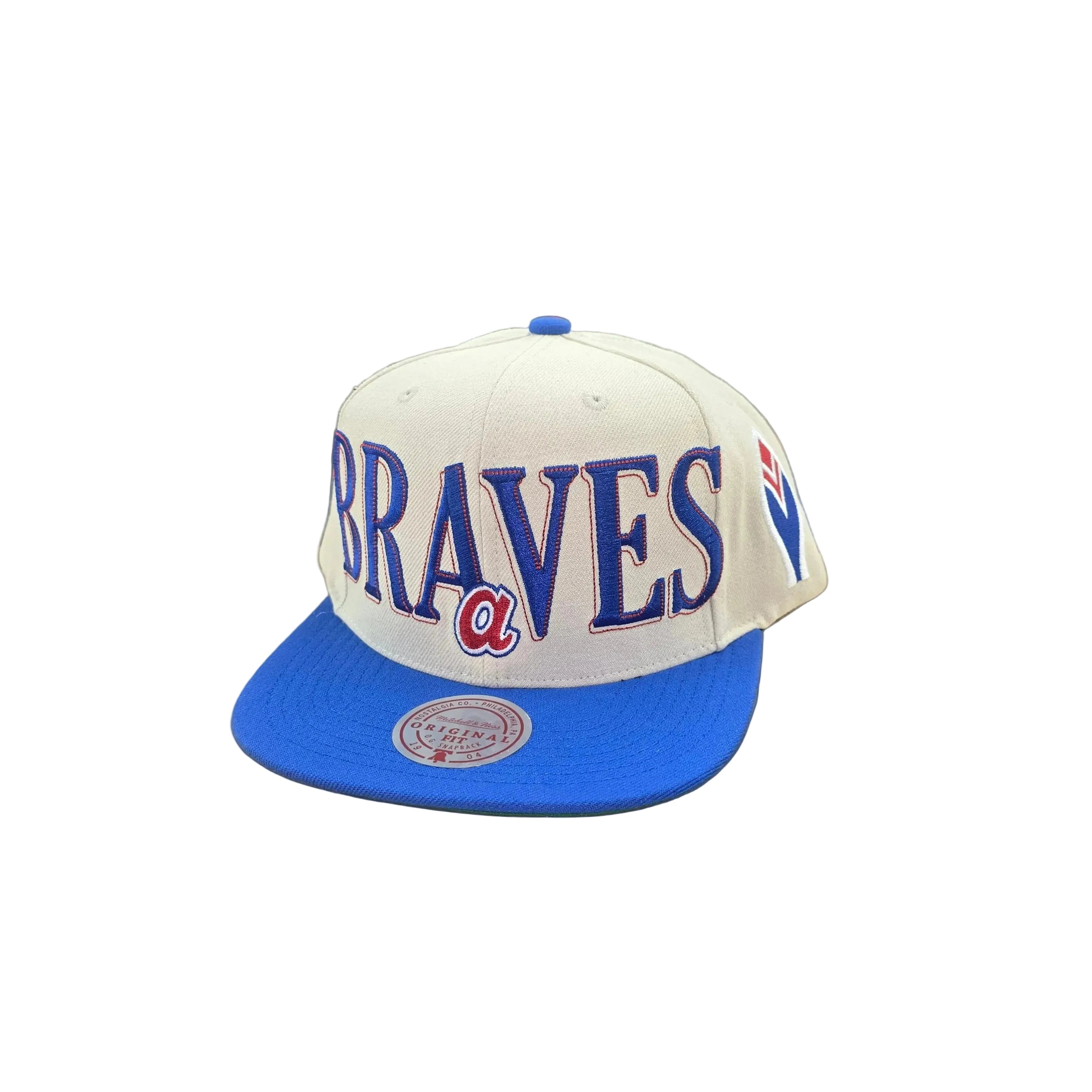 Atlanta Braves Mitchell & Ness Original Fit Snapback