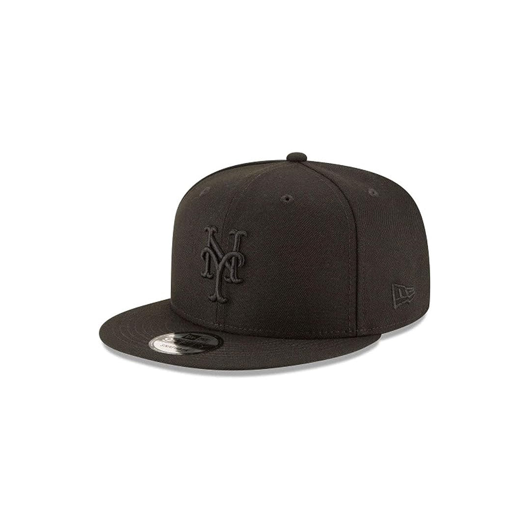 New York Mets ALL Black 9Fifty New Era Snapback