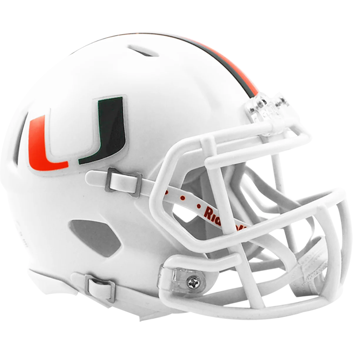 Miami Hurricanes NCAA Mini Speed Football Helmet