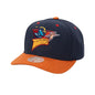 Golden State Warriors Mitchell & Ness Pro Pinch Snapback