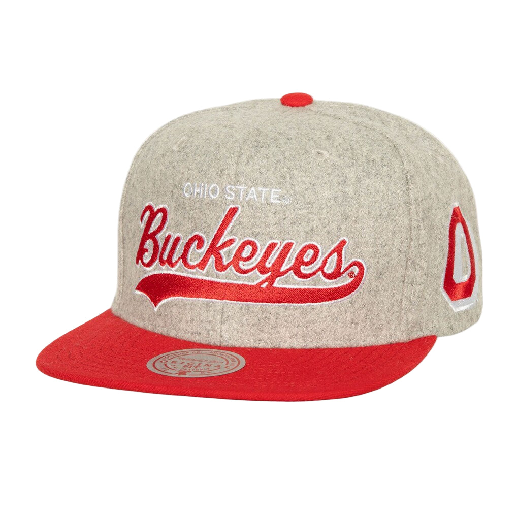 Ohio State Buckeyes Mitchell & Ness Original Fit Snapback