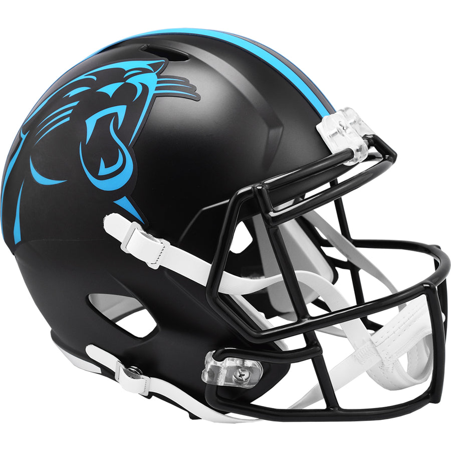 Carolina Panthers 2022 Alternate Riddell FULL SIZE replica speed helmet