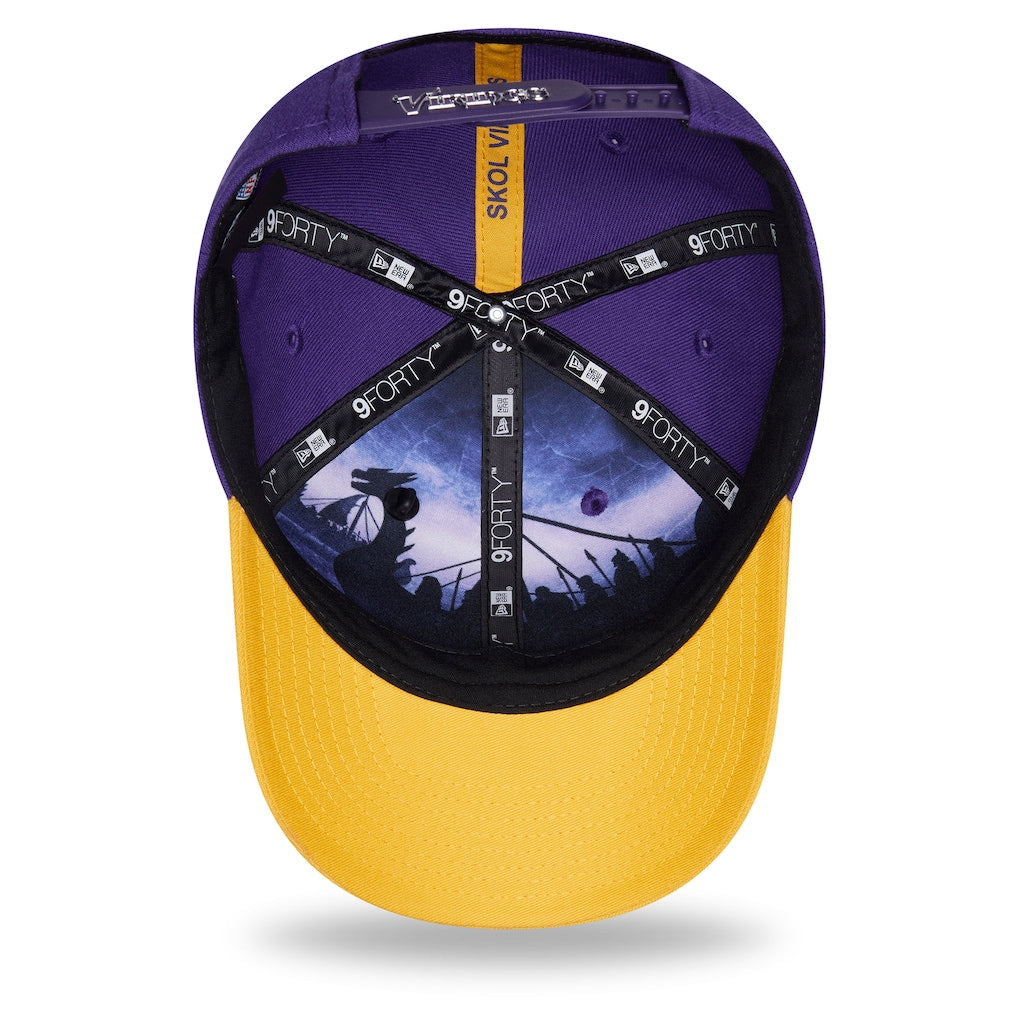 Minnesota Vikings 2026 NFL Draft New Era 9FORTY M-Crown Snapback