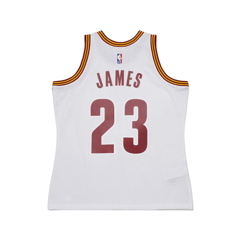 Cleveland Cavaliers LeBron James 2015-16 Mitchell & Ness Swingman jersey - White