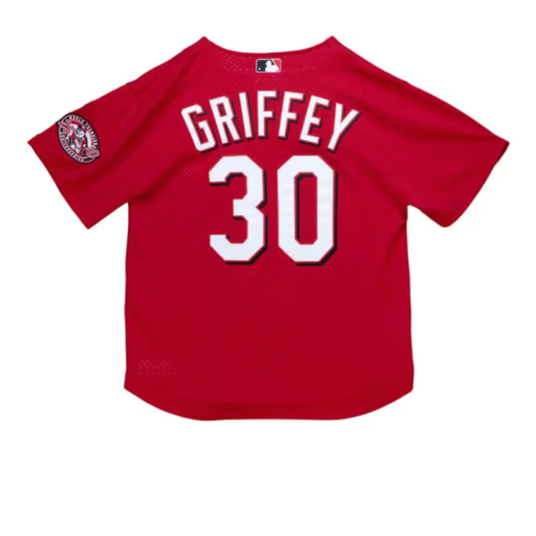 Cincinnati Reds Ken Griffey Jr Mitchell & Ness authentic BP jersey