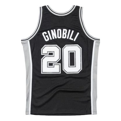 San Antonio Spurs Manu Ginobili Mitchell & Ness Swingman jersey