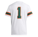 Miami Hurricanes Premier Away Football Jersey