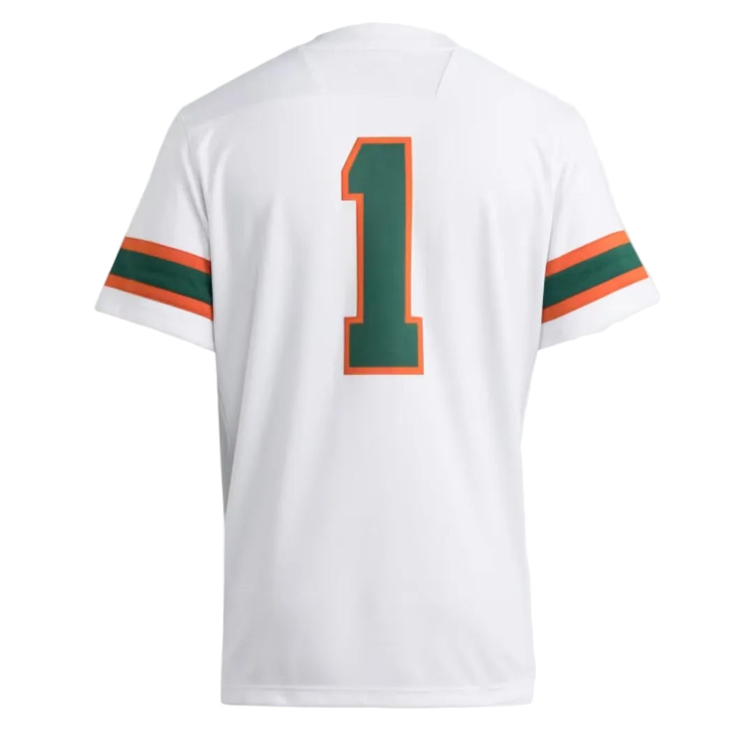 Miami Hurricanes Premier Away Football Jersey
