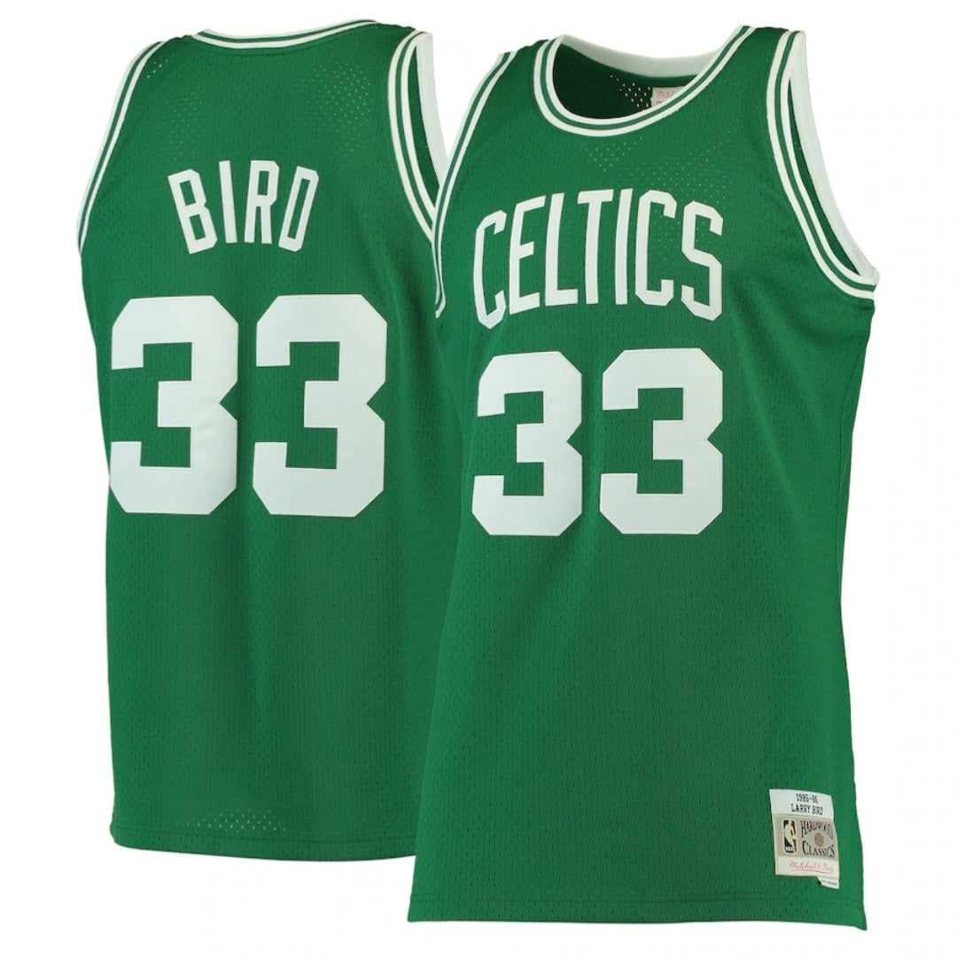 Boston Celtics Larry Bird Mitchell & Ness swingman jersey