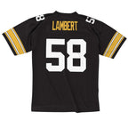 Pittsburgh Steelers Jack Lambert 1976 Mitchell & Ness Legacy jersey- Black