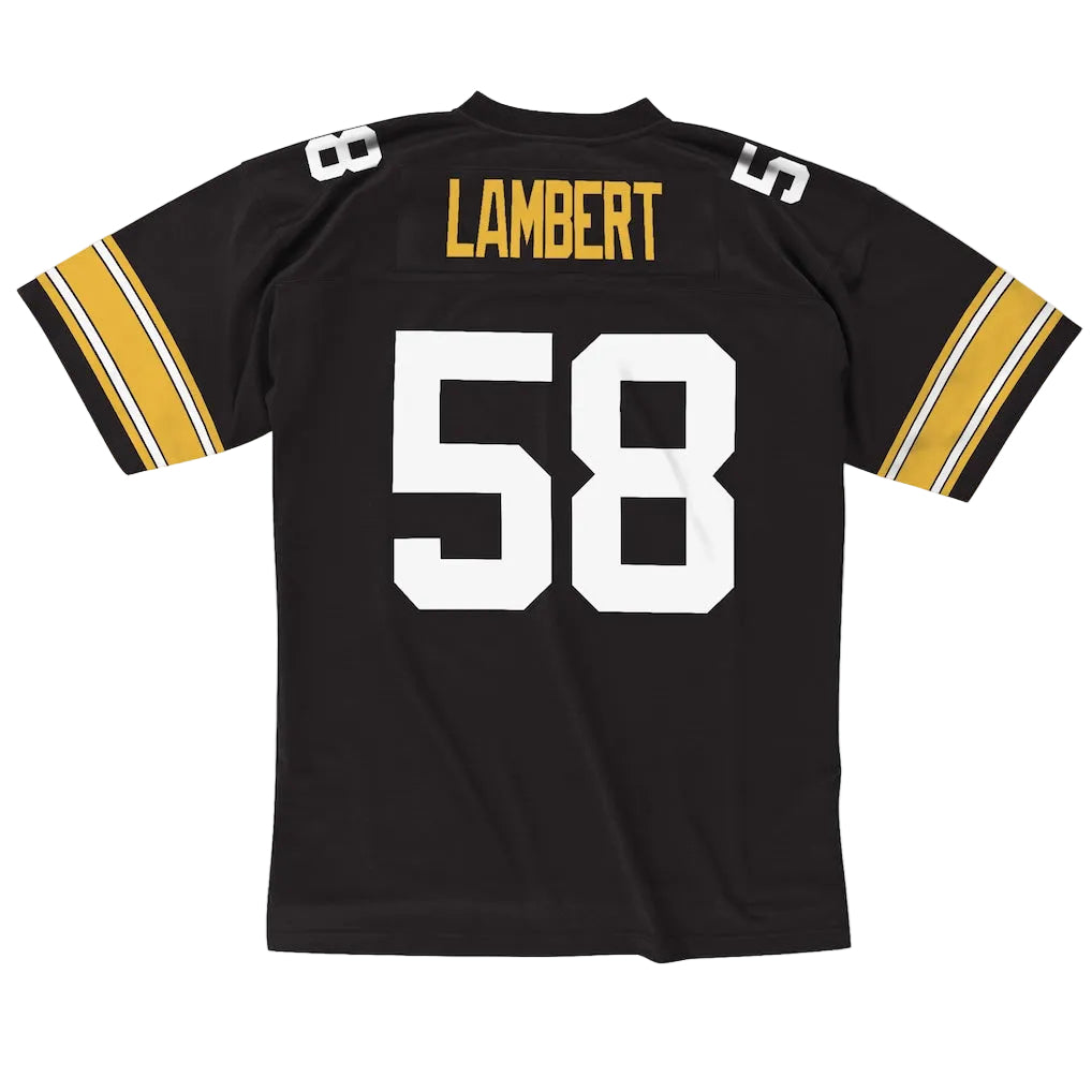 Pittsburgh Steelers Jack Lambert 1976 Mitchell & Ness Legacy jersey- Black