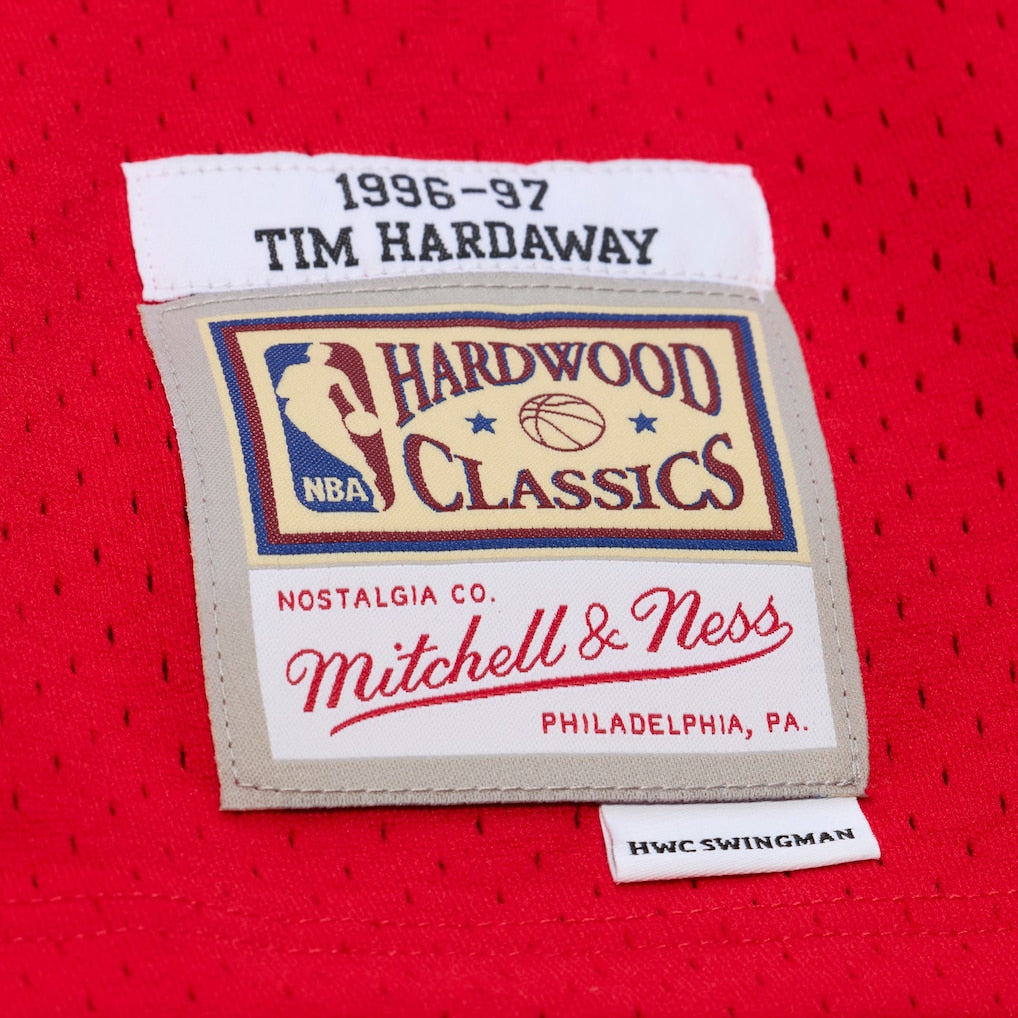Miami Heat Tim Hardaway 1996 Mitchell & Ness Swingman jersey Red