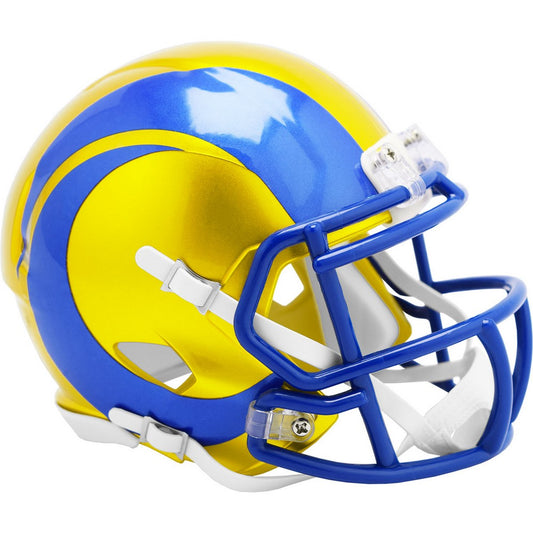 LA Rams "Flash" Riddell Mini helmet
