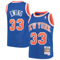 New York Knicks Kids Patrick Ewing Mitchell & Ness Swingman jersey