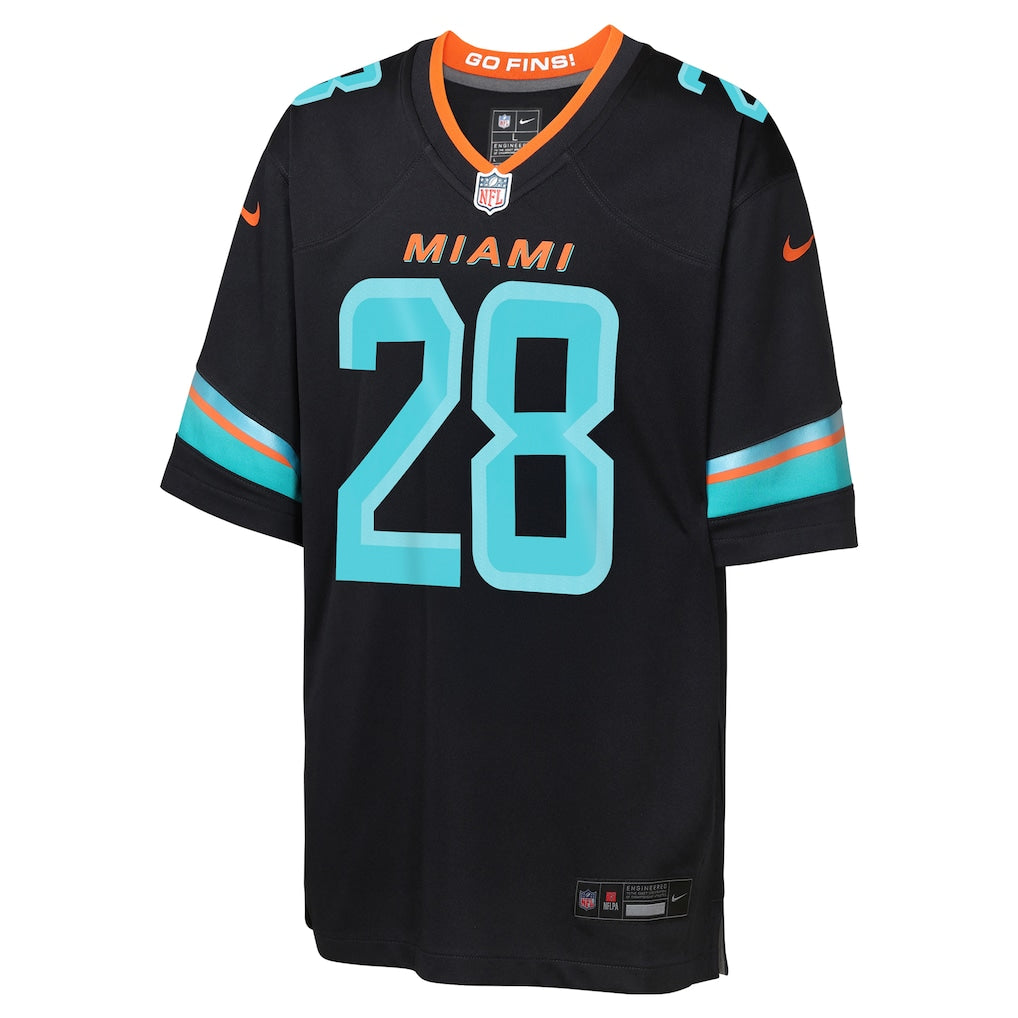 Miami Dolphins Kids Devon Achane Nike 2025 Rivalries jersey