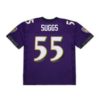 Baltimore Ravens Terrell Suggs Mitchell & Ness Legacy jersey- Purple