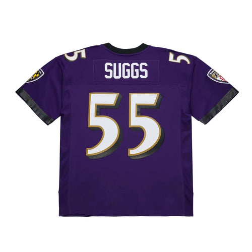 Baltimore Ravens Terrell Suggs Mitchell & Ness Legacy jersey- Purple