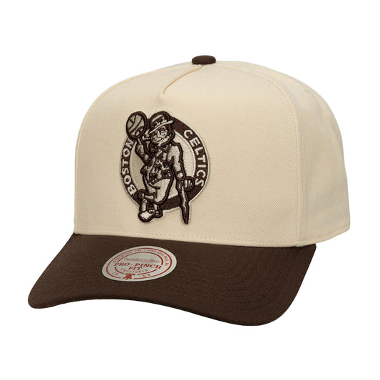 Boston Celtics Mitchell & Ness Pro Pinch Snapback
