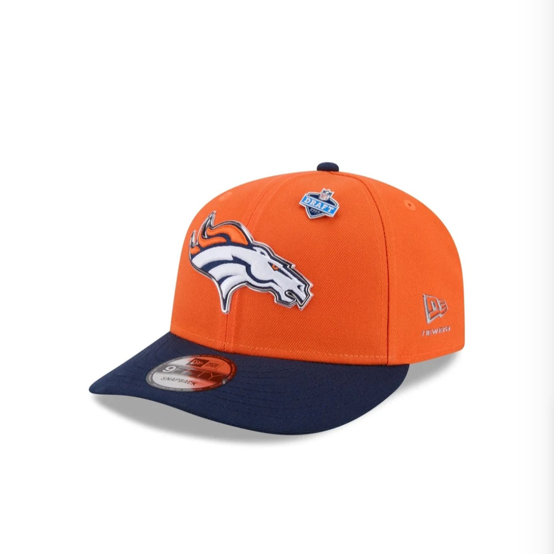Denver Broncos 2026 NFL Draft New Era 9Fifty Snapback Pre-Curved