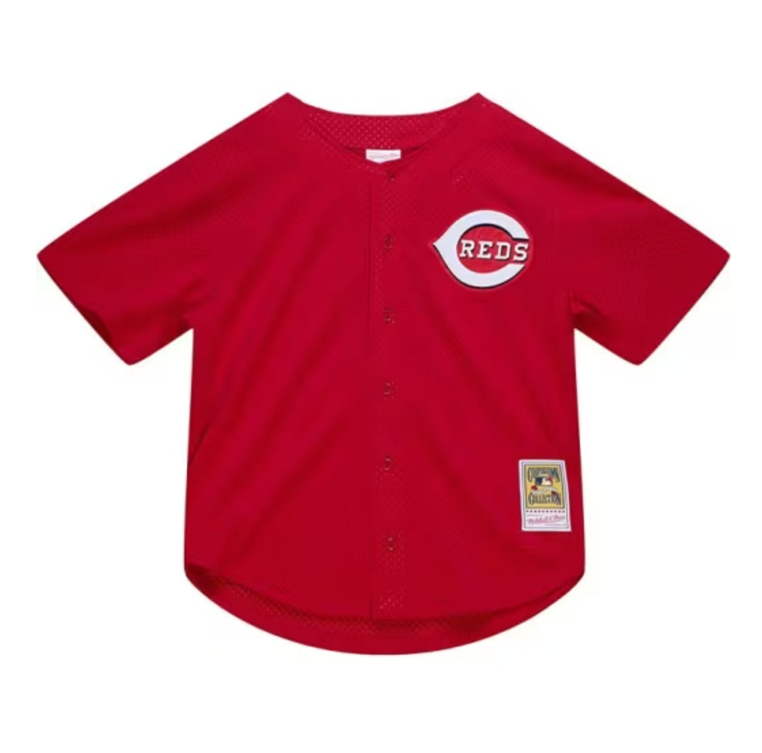 Cincinnati Reds Ken Griffey Jr Mitchell & Ness authentic BP jersey