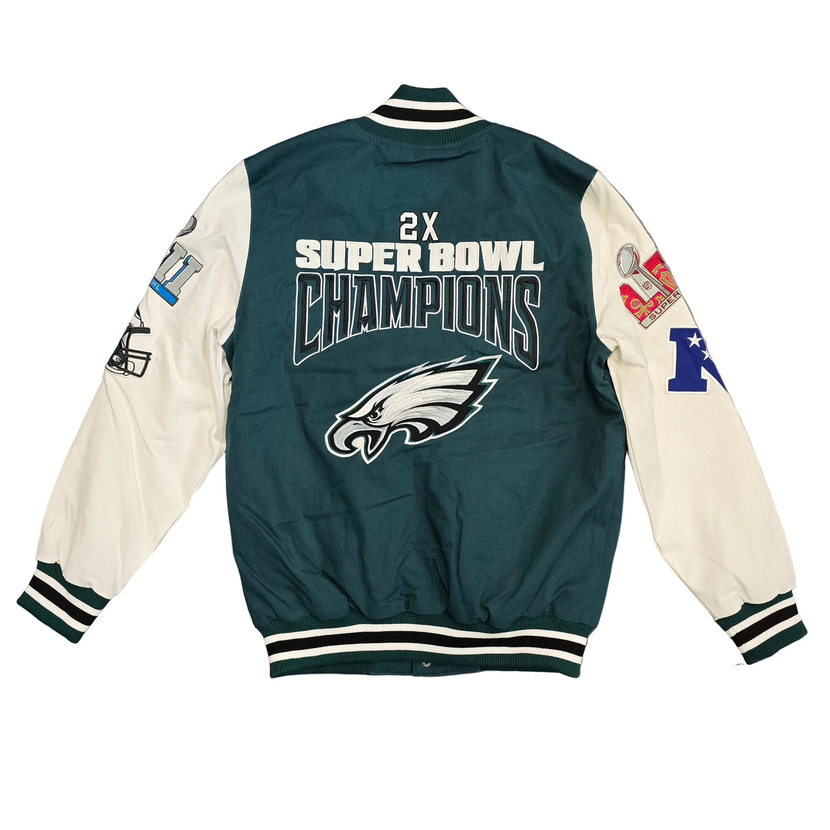 Philadelphia Eagles 2x Champions Varsity Jacket