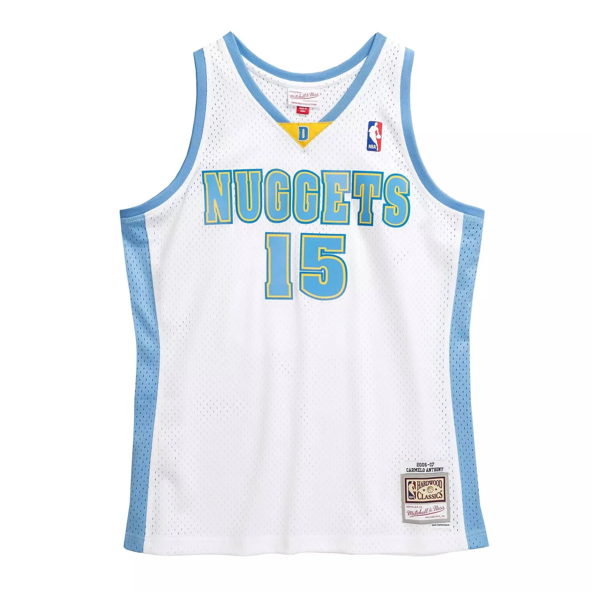 Denver Nuggets Carmelo Anthony Mitchell & Ness Swingman jersey