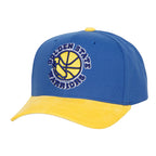 Golden State Warriors Mitchell & Ness Cord Pro Snapback