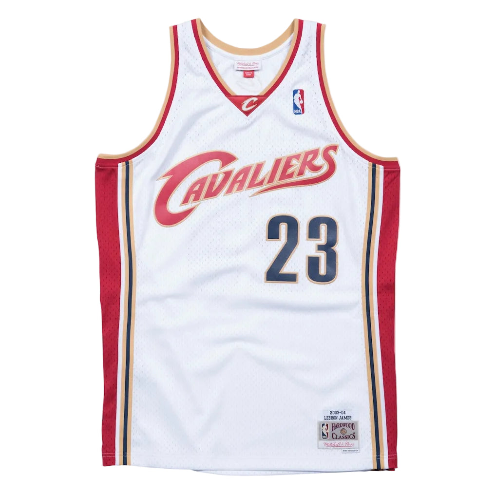 Cleveland Cavaliers LeBron James 2003-2004 Mitchell & Ness Swingman jersey - White