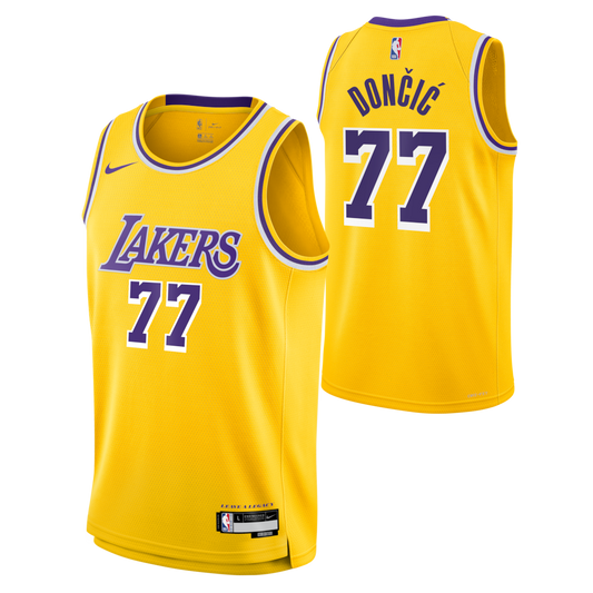 Los Angeles Lakers Kids Luka Doncic Nike jersey