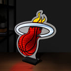 Miami Heat LED Infinity Logo Light