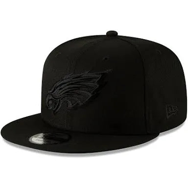 Philadelphia Eagles All black New Era 9Fifty Snapback
