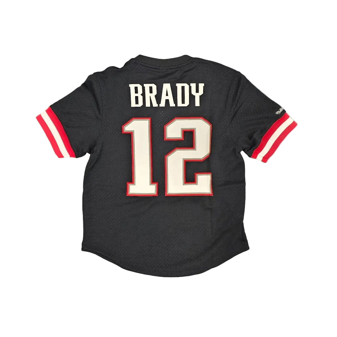 New England Patriots Tom Brady Mitchell & Ness Mesh Top